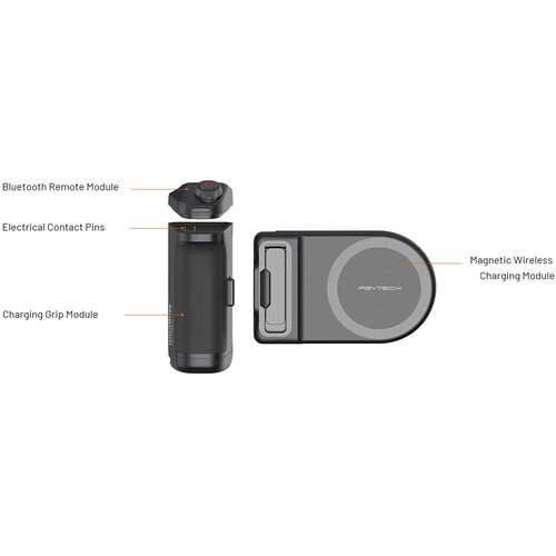 PGYTECH P-PG-005 MagCam Phone Grip (Classic Black)