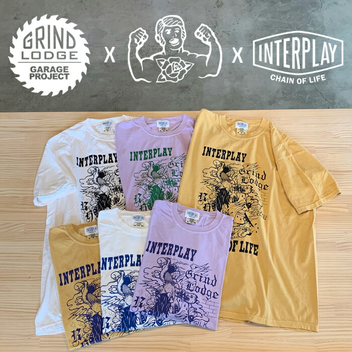 楽天市場】RAT HOLE STUDIO × GRINDLODGE × INTERPLAYTHE CREATURE TEE