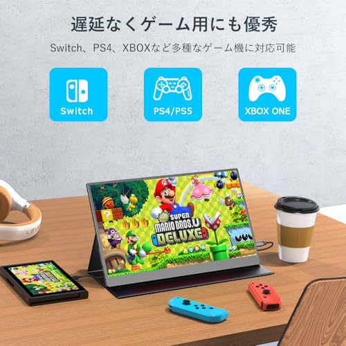 楽天市場】UPERFECTモバイルモニター 大容量バッテリー内蔵 15.6インチ