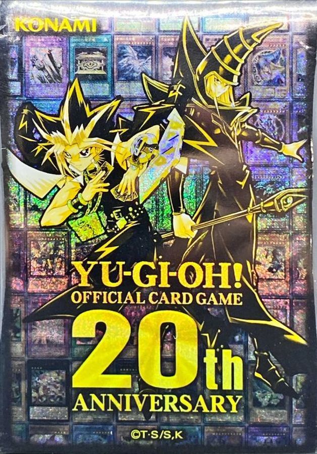 スリーブ『20thANNIVERSARYSET(闇遊戯&ブラックマジシャン)』100枚入り