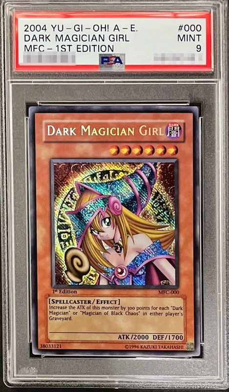 PSA10鑑定済〕☆旧アジア☆ブラックマジシャンガール【シークレット