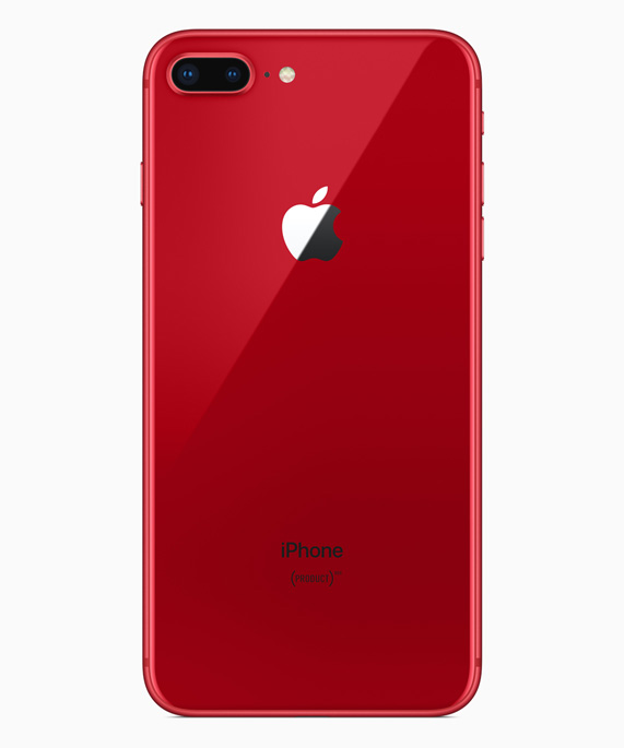Apple、iPhone 8 および iPhone 8 Plus (PRODUCT)RED Special Edition