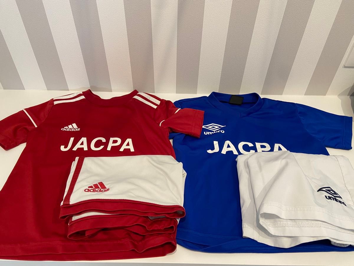 ジャクパ サッカー ユニフォーム 120 セット｜Yahoo!フリマ（旧PayPay