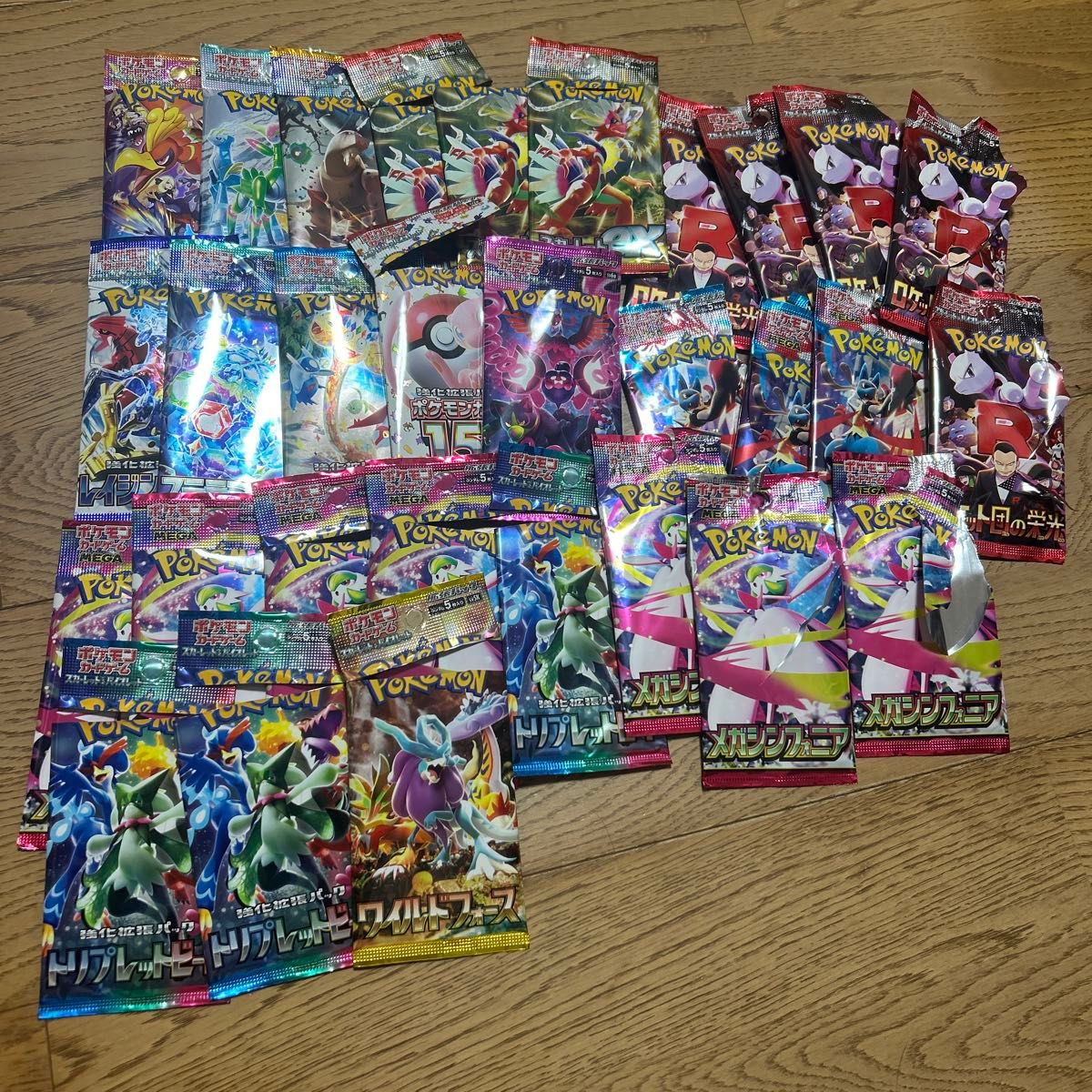 空パック ポケモンカード 151 メガブレイブ トリプレットビート 楽園