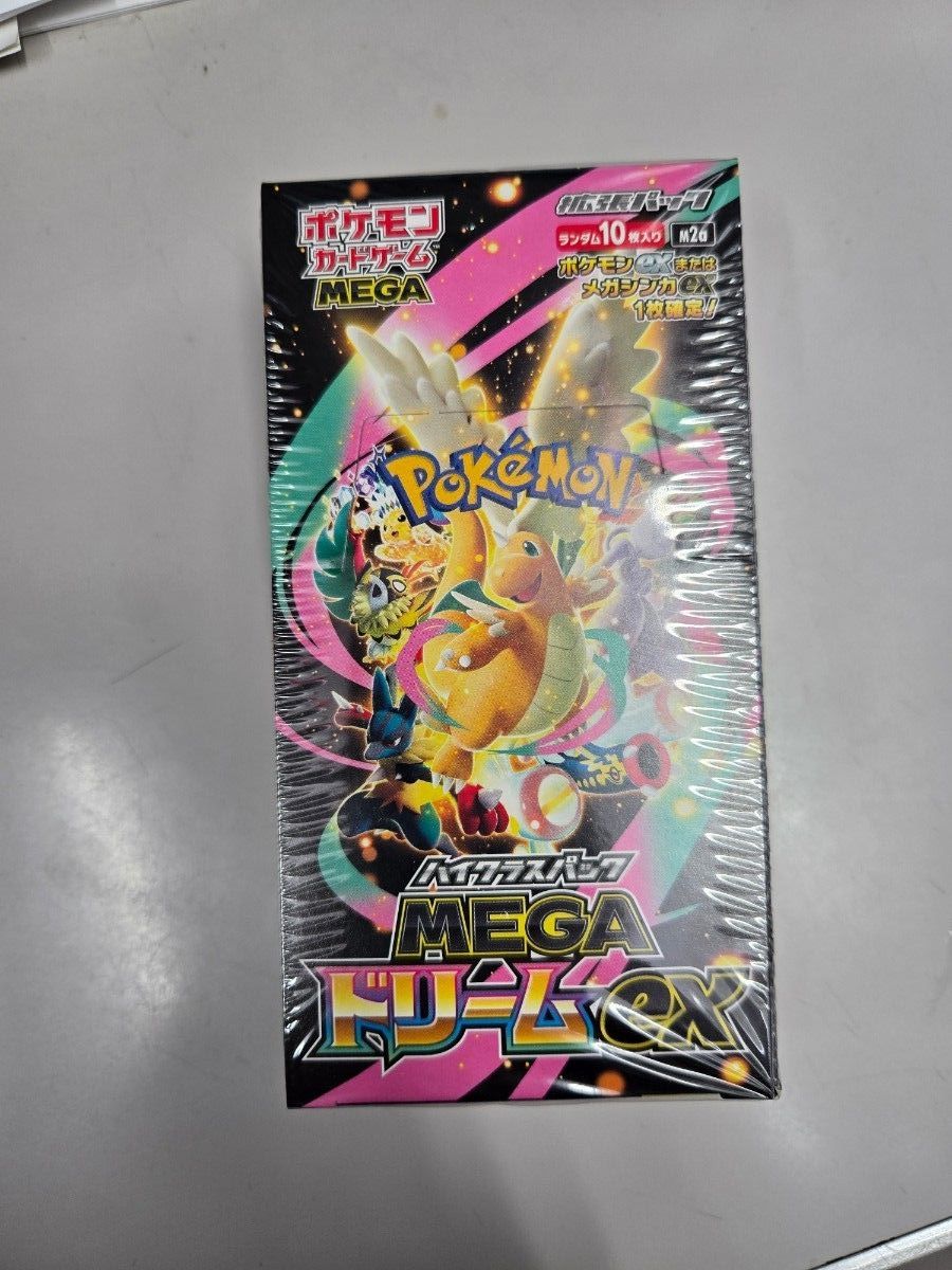 ポケモンカード メガドリームex 1BOX 未開封 シュリンク付き｜Yahoo