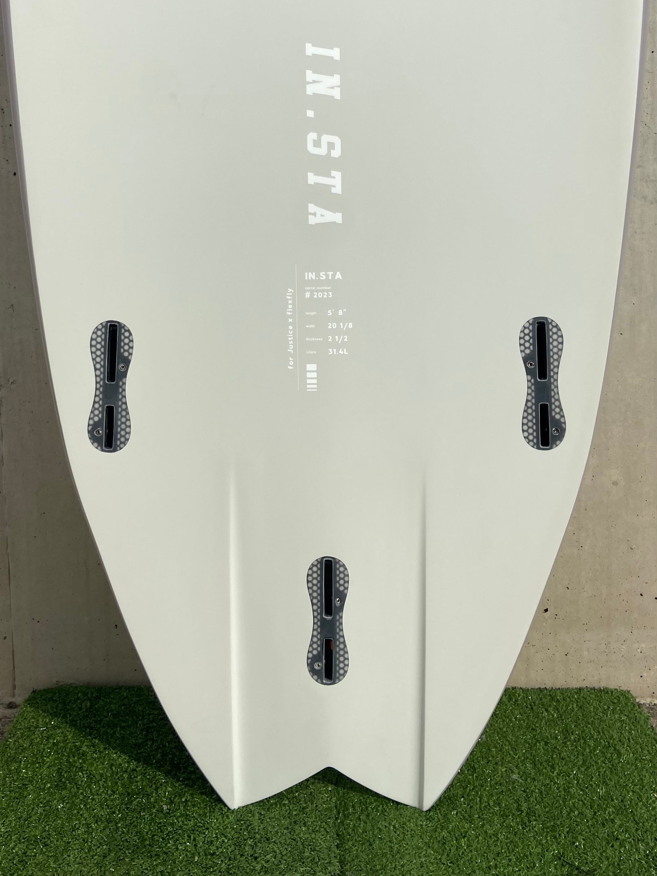 5'8/ジャスティスサーフボード/[インスタ]/フレックスフライ/アダルト