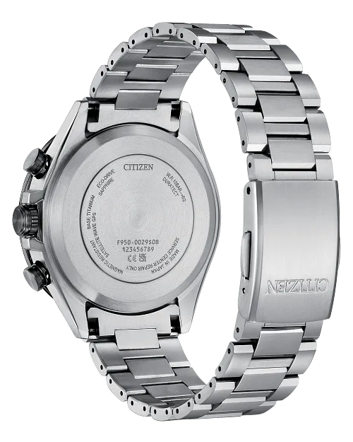 ATTESA Gray Dial Super Titanium Bracelet CC4058-67X | CITIZEN