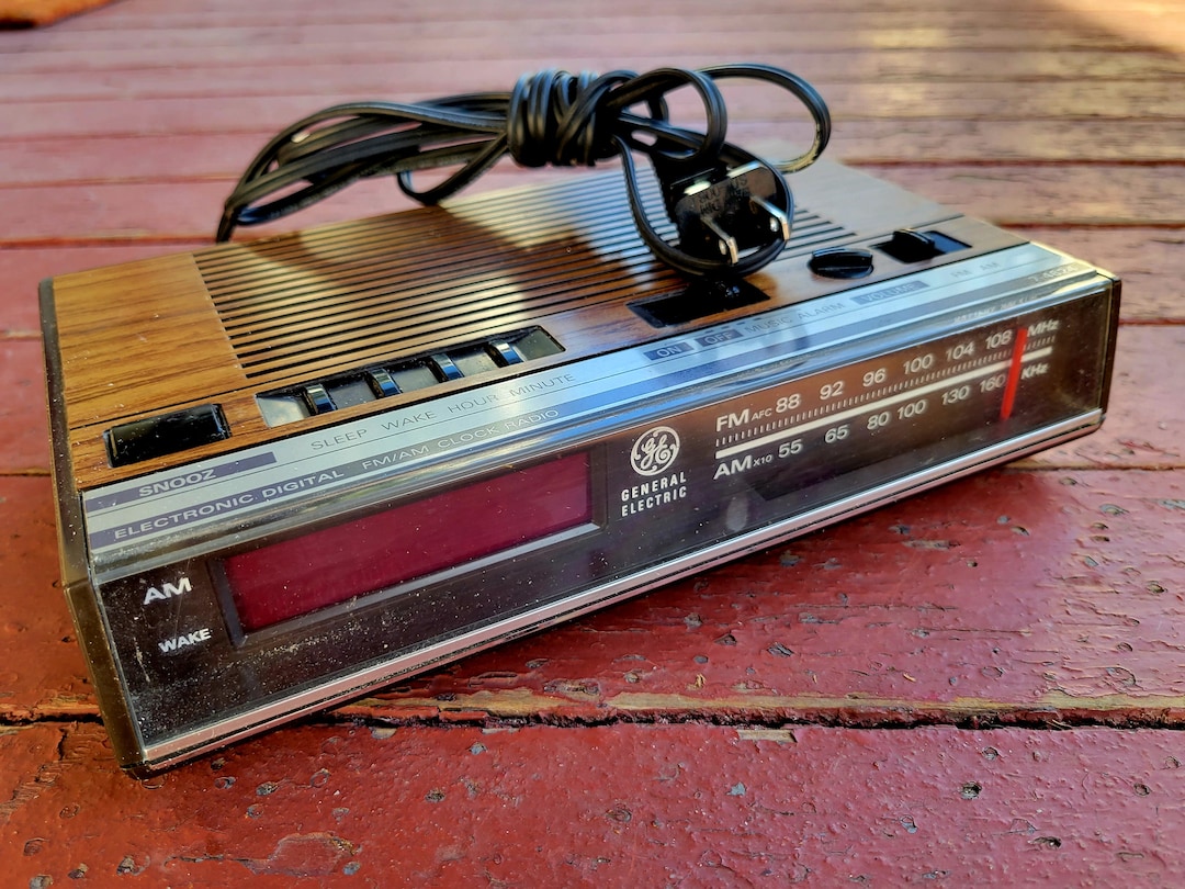 Working GE 7-4624 Alarm Clock/radio - Etsy