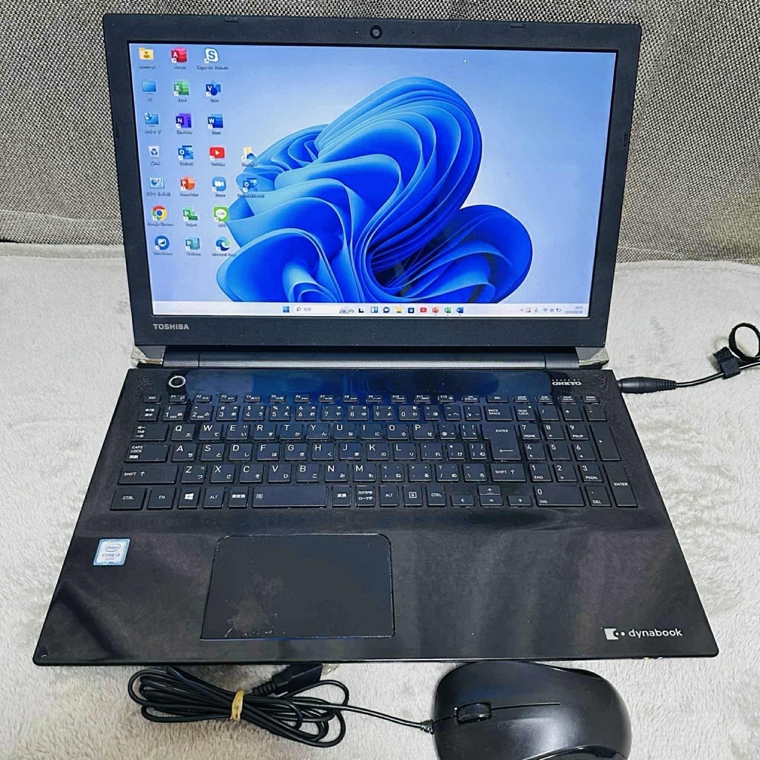 東芝 - S124 TOSHIBAノートパソコンSSD第6世代WEBカメラWindow11の通販
