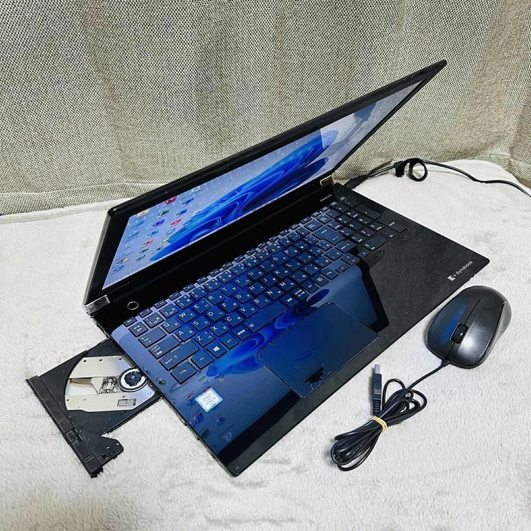 東芝 - S124 TOSHIBAノートパソコンSSD第6世代WEBカメラWindow11の通販
