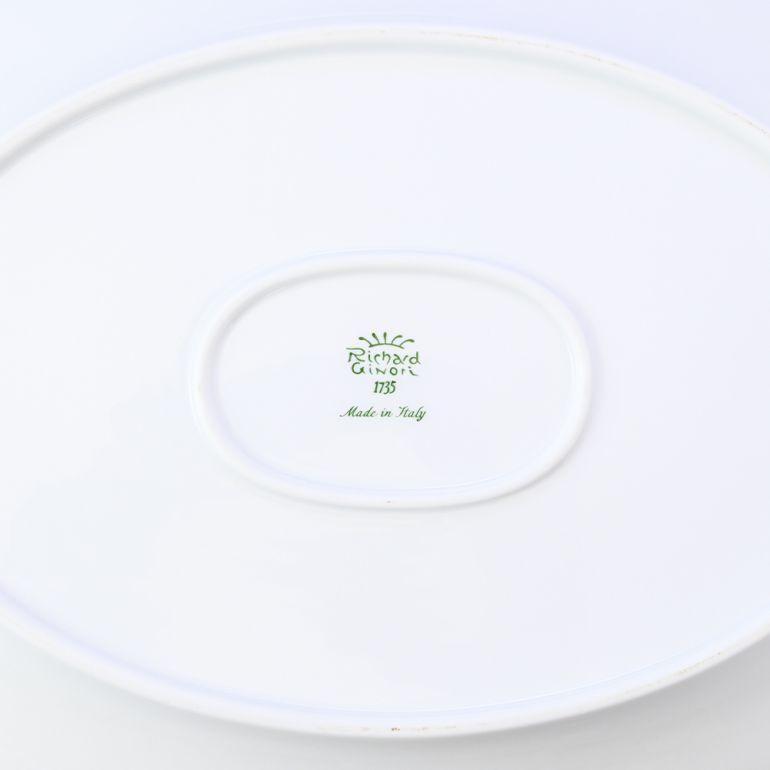 Richard Ginori（リチャードジノリ） プレート オーバルプラター 33cm