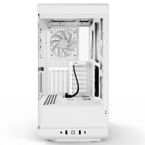 PCケース HYTE Y40 Snow White [ATX ピラーレス式パノラマガラス搭載