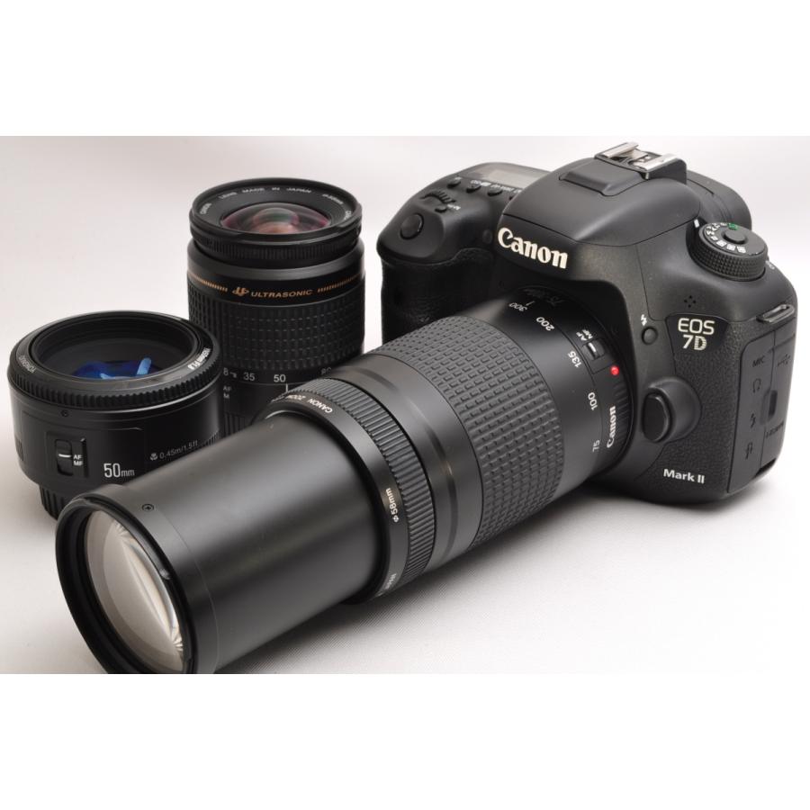 キヤノン（Canon） EOS 7D Mark II 超望遠トリプルレンズセット SD
