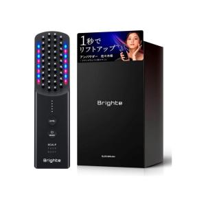 新型】Brighte ELEKI BRUSH PLUS エレキブラシ プラス 美顔器 頭皮ケア