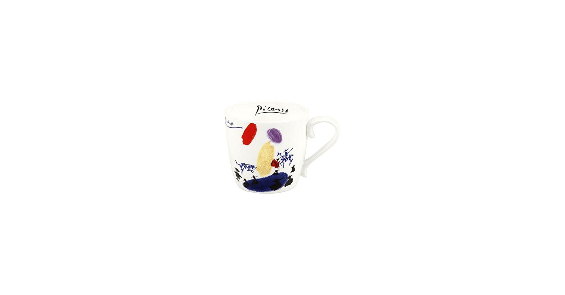 Amazon.com: Konitz Picasso Bone China Coffee Mugs – Coffee Mug Set