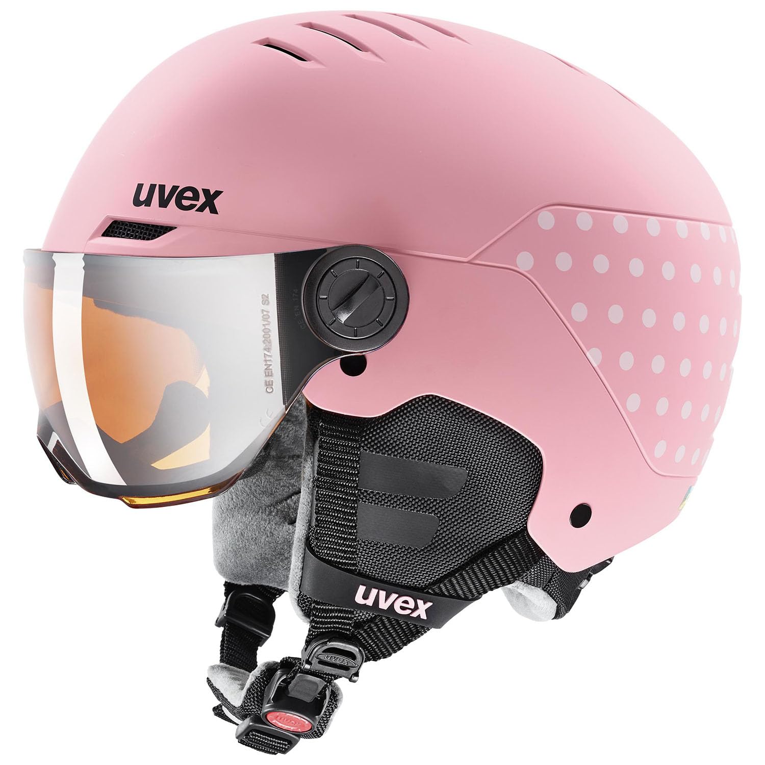 Amazon | uvex(ウベックス) 子供用 スキースノーボードバイザー
