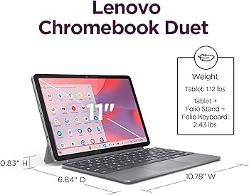 Amazon.com: Lenovo Chromebook Duet - 2025 - Convertible Laptop