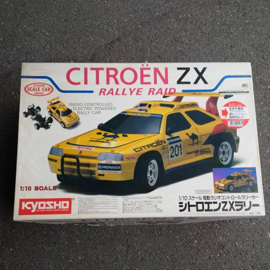 Amazon.co.jp: 京商 KYOSHO 1/10 4WDラリーカー シトロエン ZXラリー