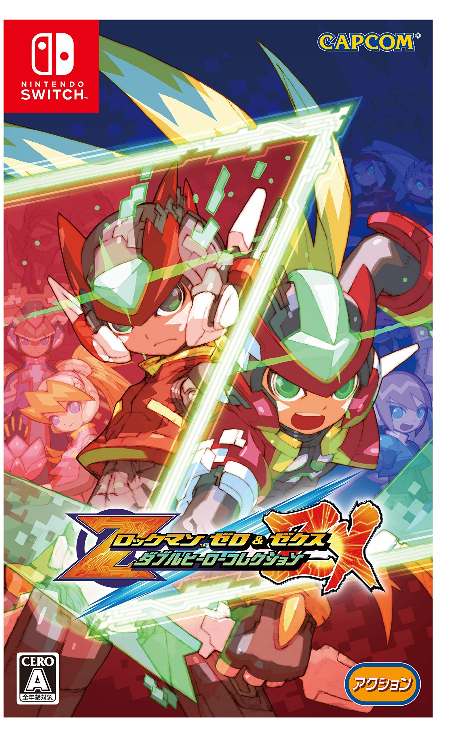 Amazon.co.jp: ロックマン ゼロ&ゼクス ダブルヒーローコレクション
