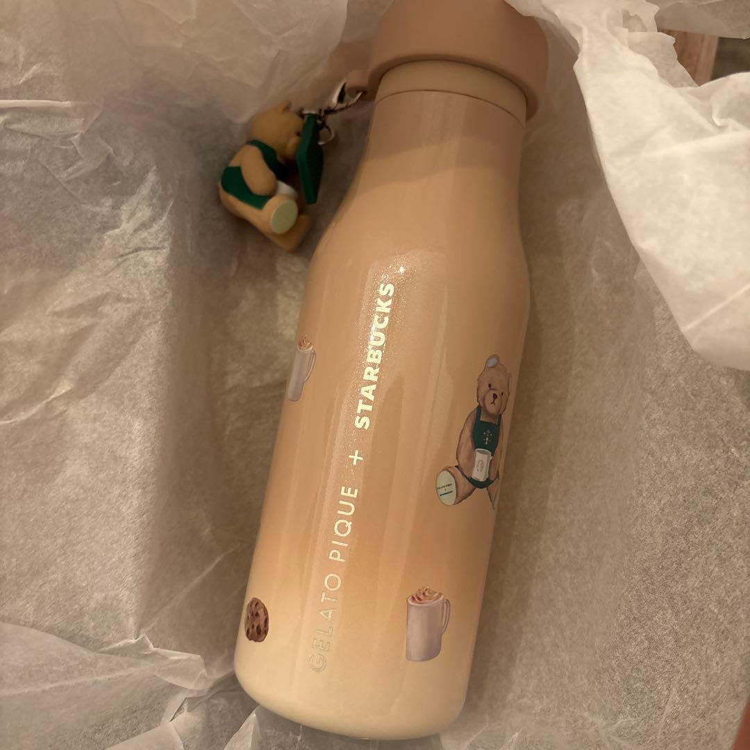 GELATO PIQUE + STARBUCKS ステンレス水筒 gelato pique（ジェラートピケ） 【新品】gelato pique リッドカバー