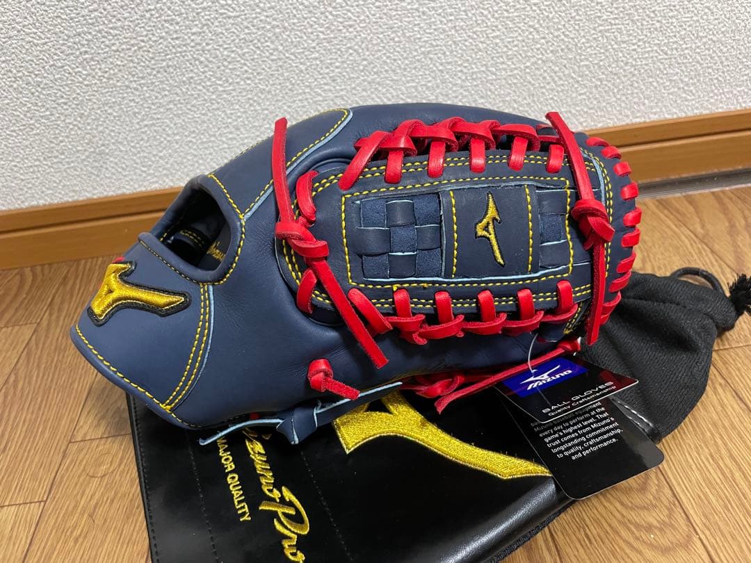 日本未発売！ USA MIZUNO PRO /USAミズノプロの内野用グローブ 限定品】ミズノUSA ミズプロ 内野手用 硬式 野球 グローブ グラブ 11.5
