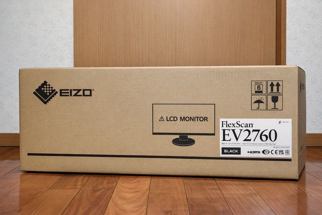 EIZO FlexScan EV2760 27インチブラック開封済未使用 元箱付 EIZOダイレクト｜EV2760-BK(旧モデル未使用品): ビジネスモニター FlexScan