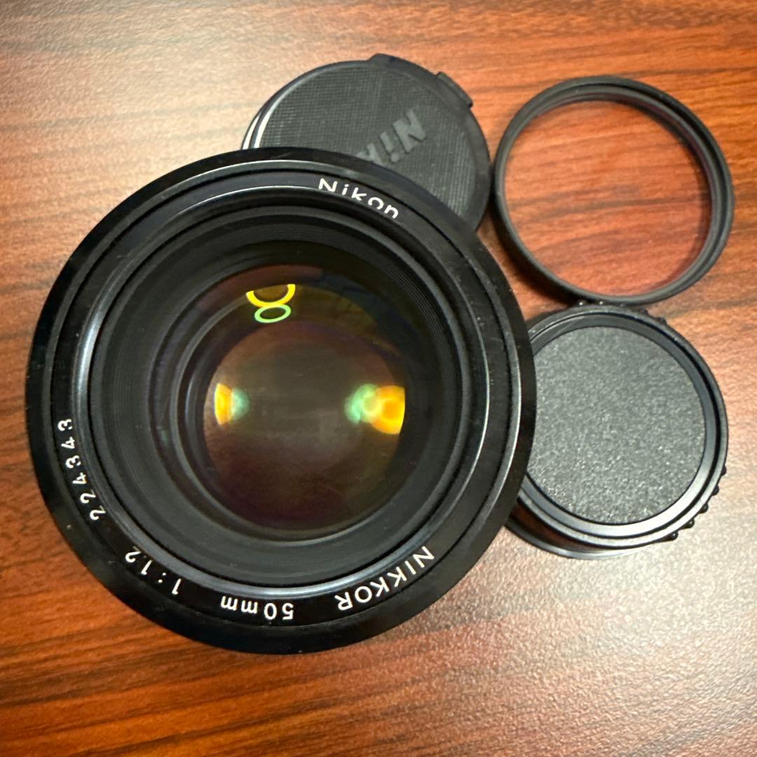 Nikon Ai Nikkor 50mm f/1.2 レンズ Amazon.co.jp: Nikon Ai Nikkor 50 mm F1.2 : 家電＆カメラ