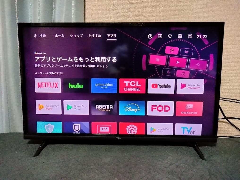 横浜駅から３０Km以内は無料配送　TCL 32インチスマートテレビ TCL 32型FHDスマートテレビ 32S51Kの通販｜テレビ・レコーダー