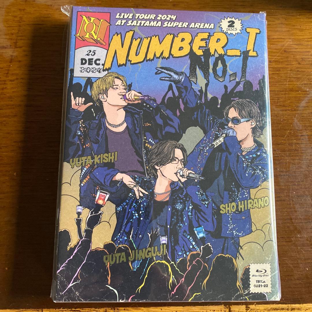 NUMBER-1 LIVE TOUR 2024 DVD 初回限定版 Number_i LIVE TOUR 2024 No.Ⅰ」初回生産限定盤 | TOBE OFFICIAL STORE