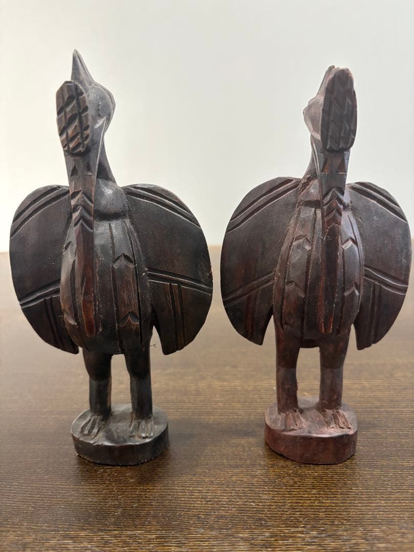 コートジボワール セヌフォ族 カラオ鳥2点セット セヌフォ族 鳥 “カラオ”｜KANKAN ONLINE SHOP【公式】