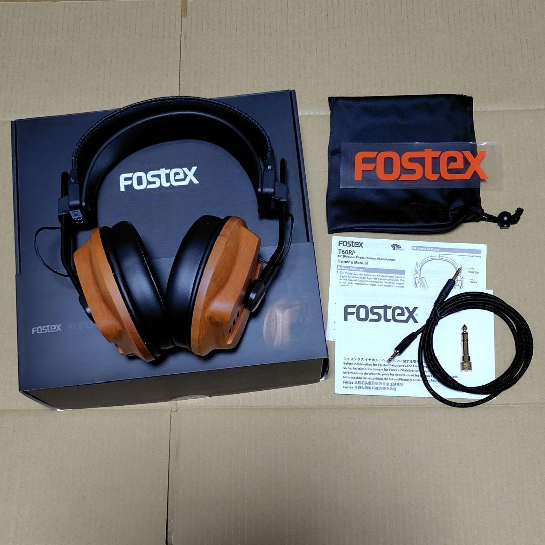 Fostex T60RP セミオープンRPダイナミック型 ヘッドホン FOSTEX セミオープンダイナミック型ステレオヘッドホン T60RP 1個