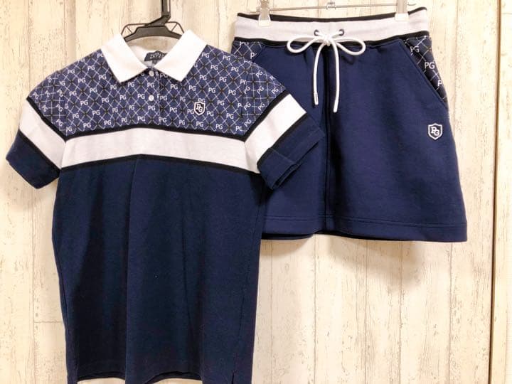 PEARLY GATES パーリーゲイツ アーガイル柄 セットアップ　美品 ロゴうさぎアーガイル柄カートバッグ (UNISEX) | PEARLY GATES