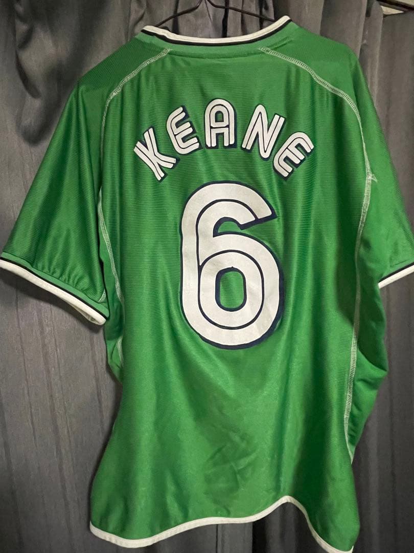 アイルランド代表 KEANE 6番 シャツ Umbro umbro アイルランド代表 07/09 ユニフォーム ホーム 半袖 UDS6818H KLY