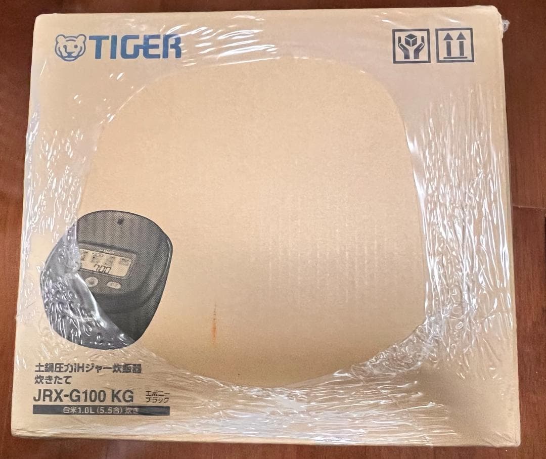 タイガー 土鍋圧力IH炊飯ジャー(5．5合) エボニーブラック JRX-G100 炊きたて タイガー 土鍋圧力IH炊飯ジャー(5．5合炊き) エボニー