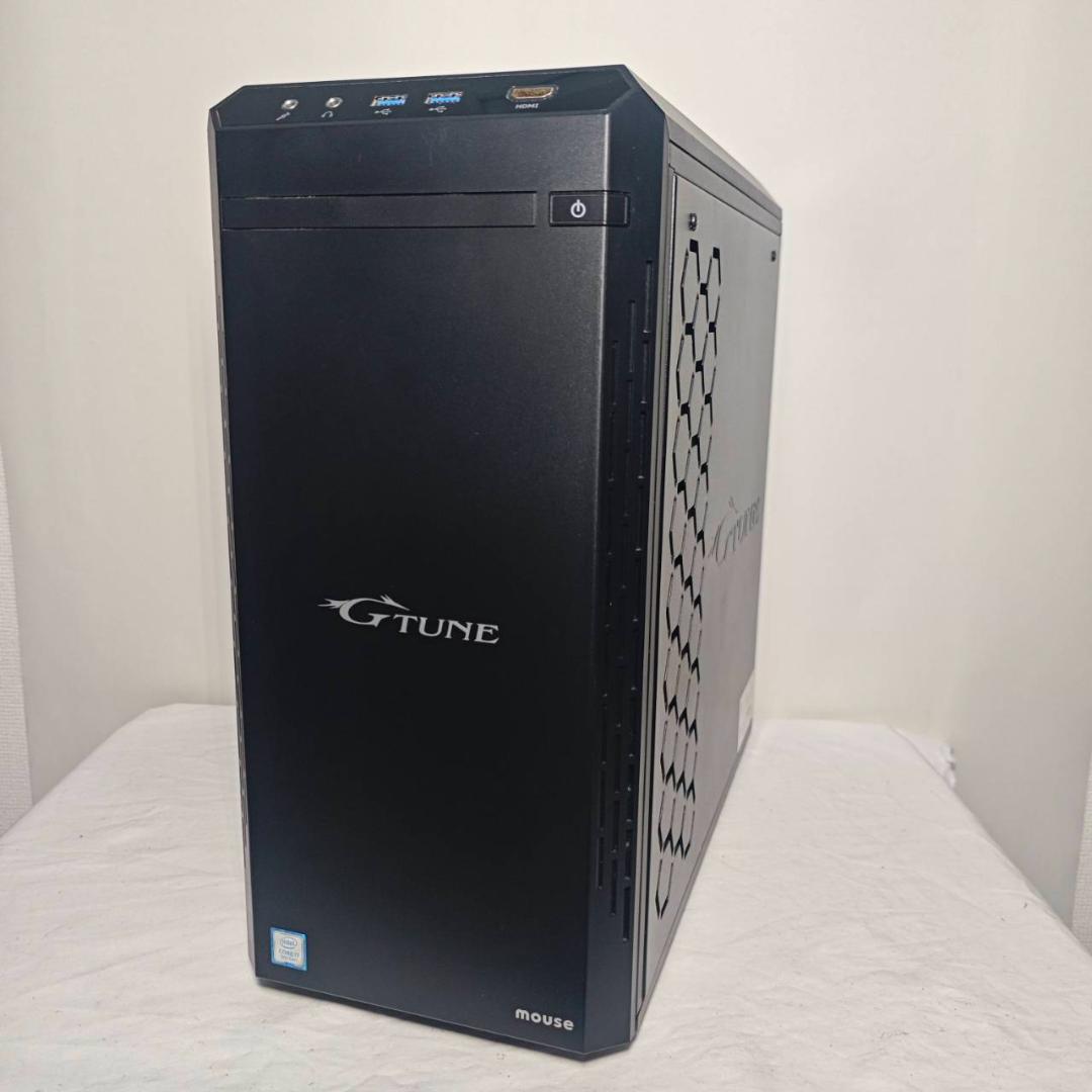 ゲーミングPC/i5 8500/500GB/GTXグラボ/G-tune レンタル] mouse(マウス) G-Tune DG-I5G60 ゲーミングデスクトップ