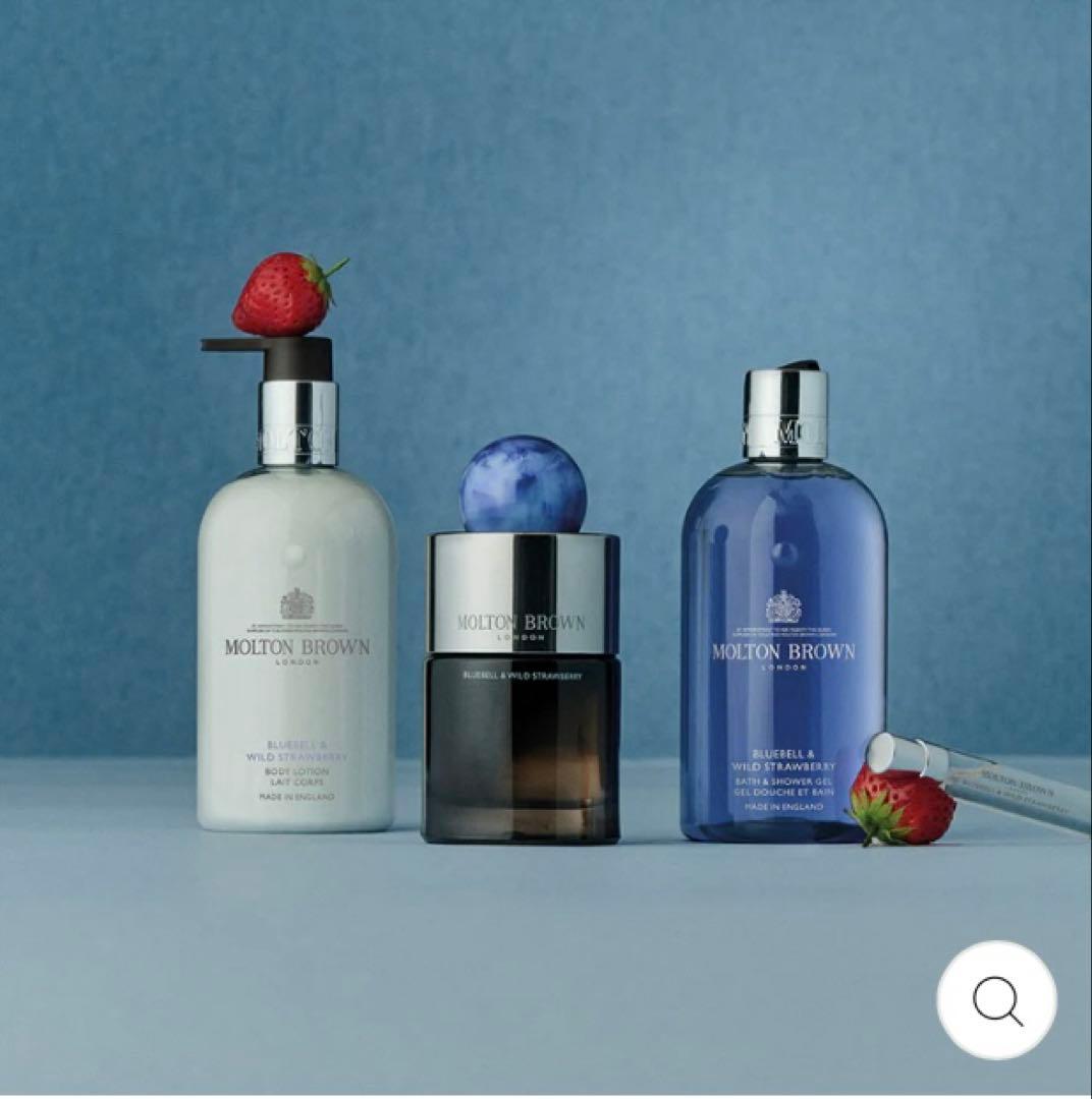 モルトンブラウン　ブルーベル＆ワイルドストロベリシャワージェル&ローション ブルーベル&ワイルドストロベリー バス&シャワージェル / モルトン