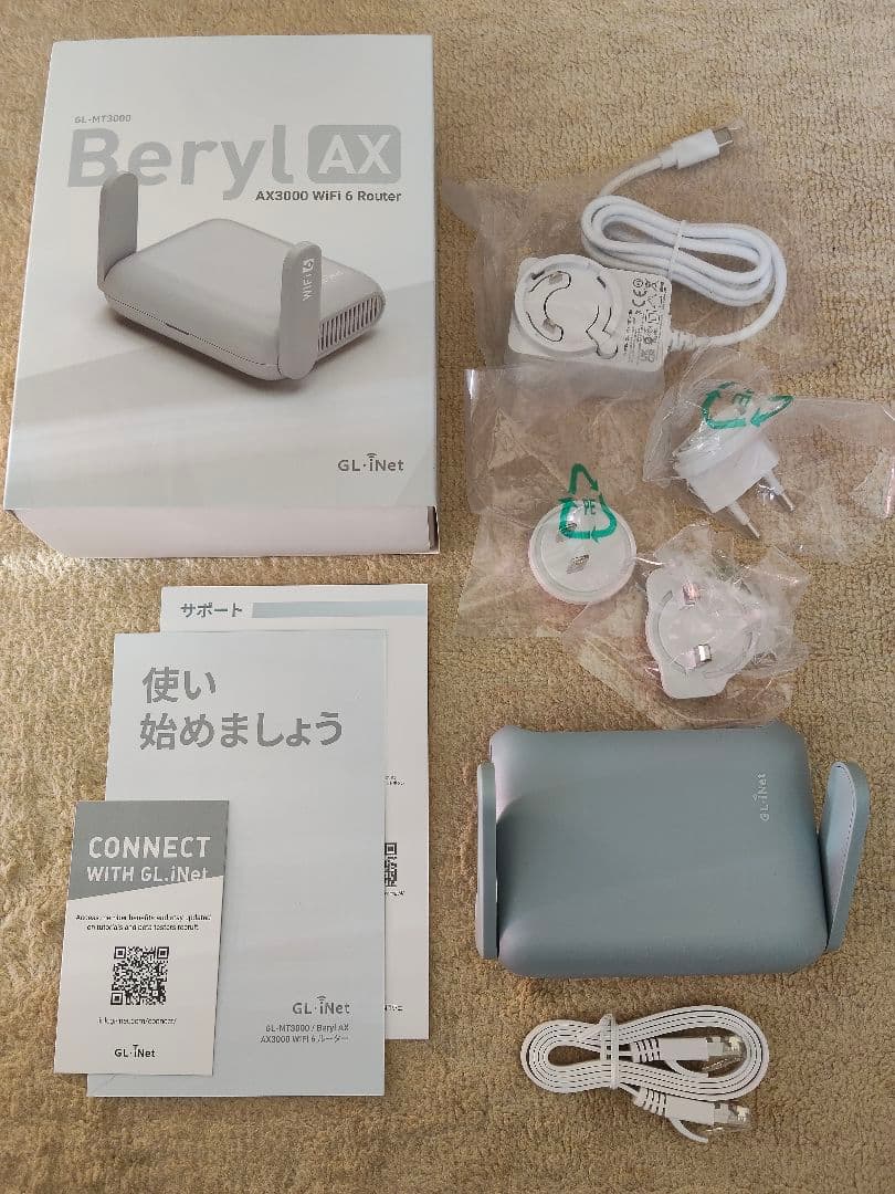 GL.iNet GL-MT3000 WiFi 6 ルーター GL.iNetのWi-Fi 6対応トラベルルーター「GL-MT3000」が特売中！ Amazon