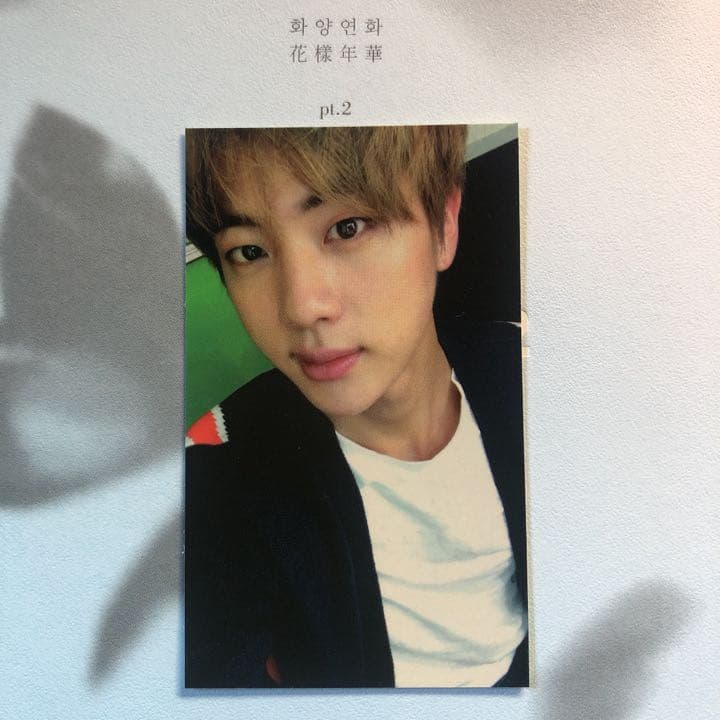 BTS ジン トレカ 花様年華 フォトカード JIN - メルカリ