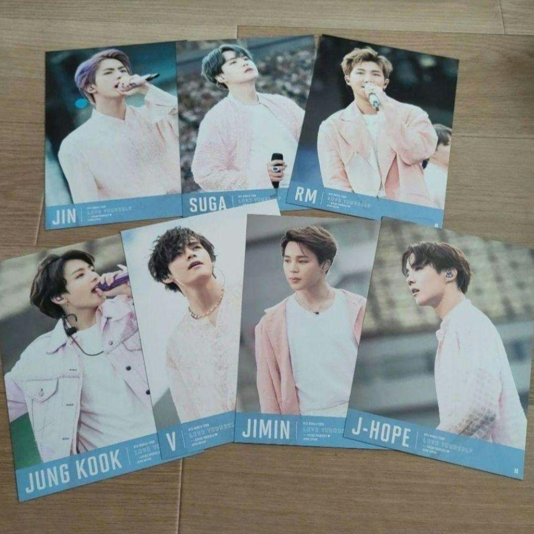 BTS LOVE YOURSELF JAPAN 初回限定盤 フォトカード7枚 - メルカリ