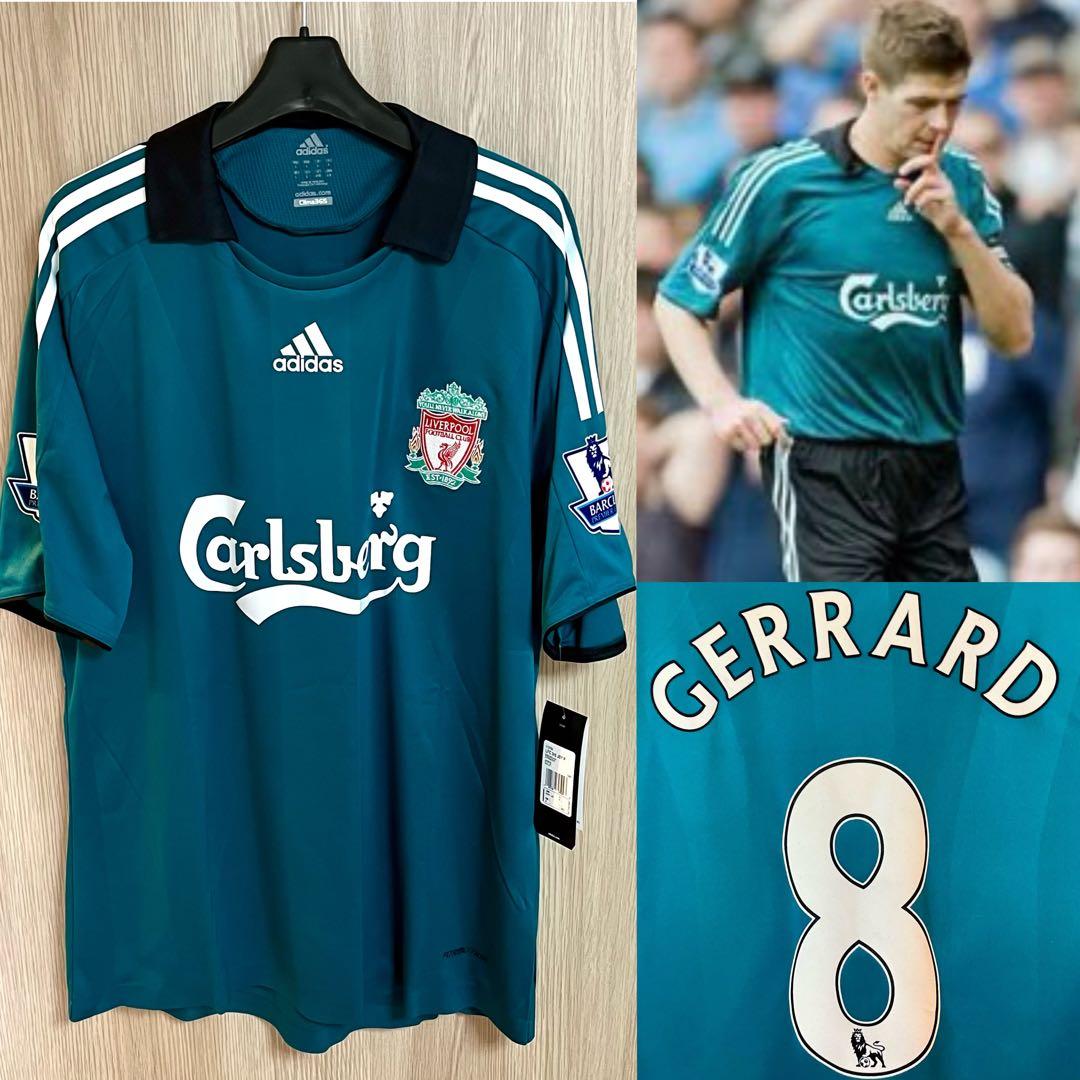 激レア　リバプール 2008/09 選手用　3rdユニフォーム 新品　ジェラード 激闘シーズンの緑ユニ！リヴァプール「08-09サード」ユニフォーム