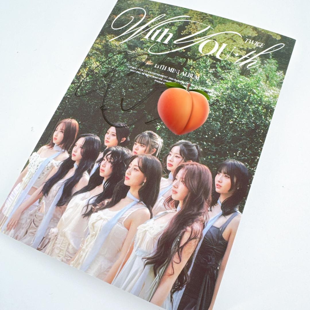 TWICE With YOU-th サイン入りアルバム サイン CD モモ 楽天市場】【月間優良ショップ】【直筆サイン入りポストカードのみ