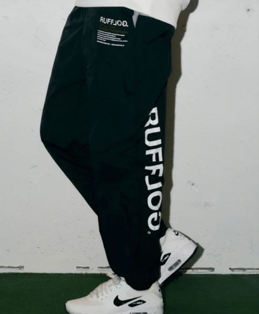 メンズウェア RUFFLOG RACING LOGO WIDE TRAINING PANTS RUFFLOG RACING LOGO WIDE TRAINING PANTS