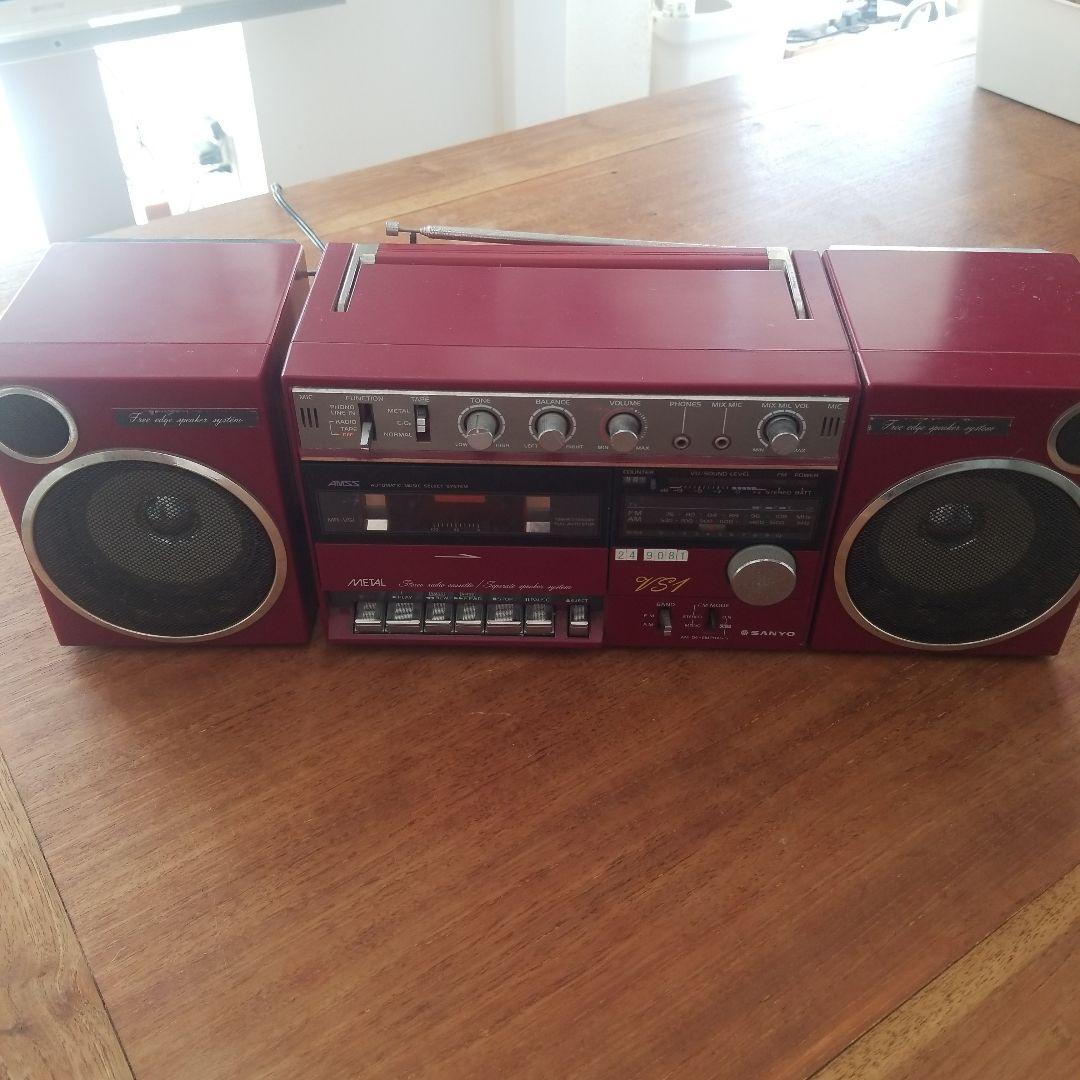 SANYO サンヨー ラジカセ 3-626 サンヨー ラジカセ U4-S75 - メルカリ