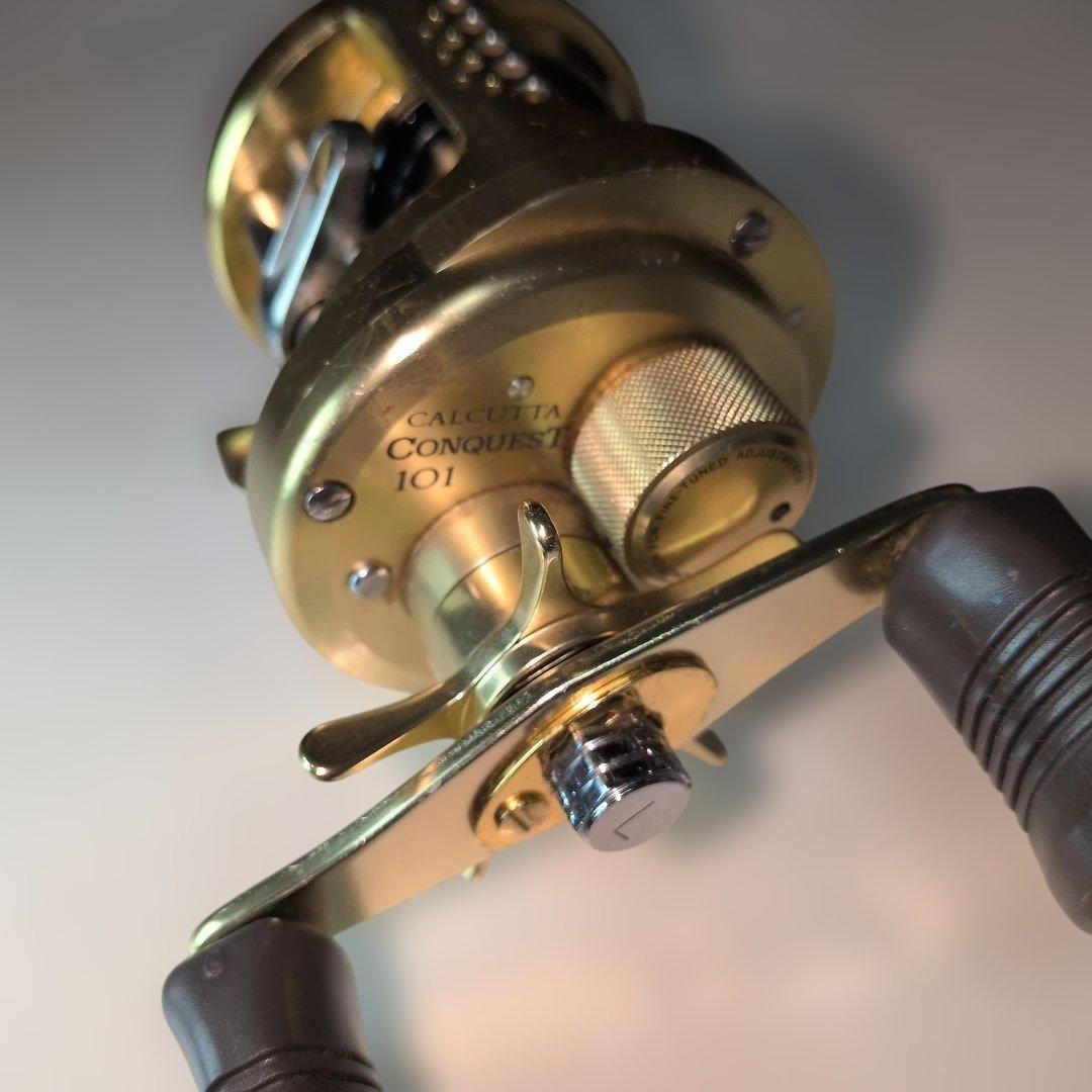 シマノ01カルカッタコンクエスト 101 シマノ 01 カルカッタ コンクエスト 101 左 SHIMANO CALCUTTA CONQUEST