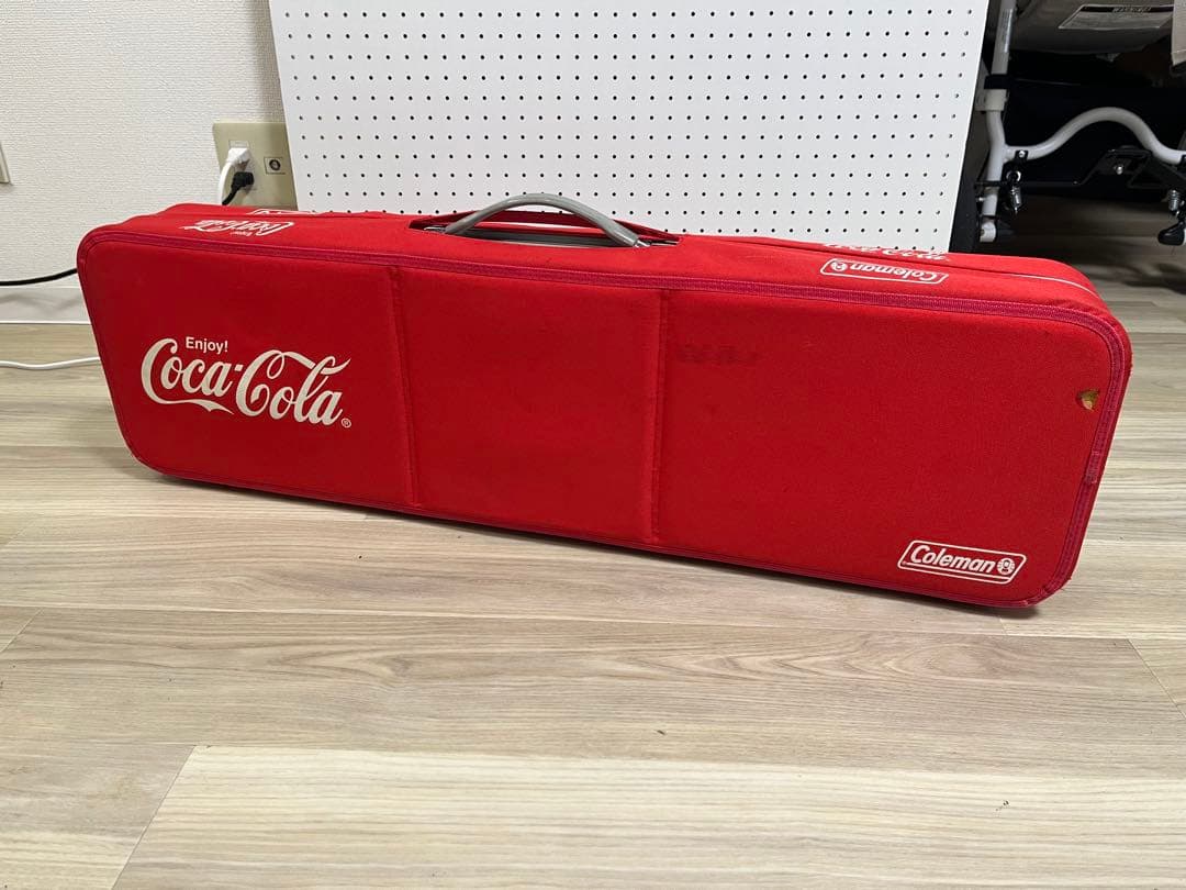 Coca-Cola Coleman テーブル チェアセット キャンプ BBQ Coleman×Coca Cola】ピクニックベンチセットご紹介いたします！｜2022