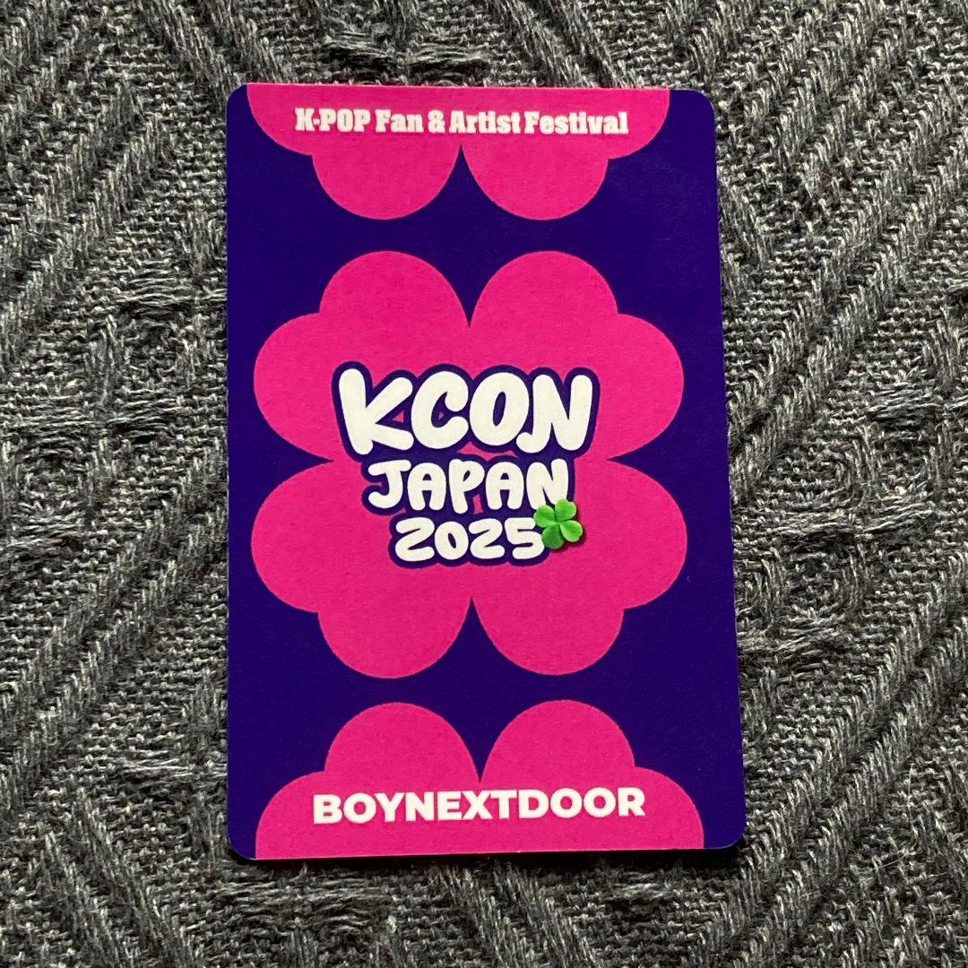 ウナク BOYNEXTDOOR 2025 KCON JAPAN トレカ - メルカリ