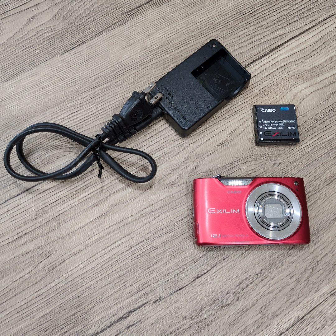 最終処分価格 CASIO EXILIM12.1メガピクセル レッドEX-Z450 - メルカリ